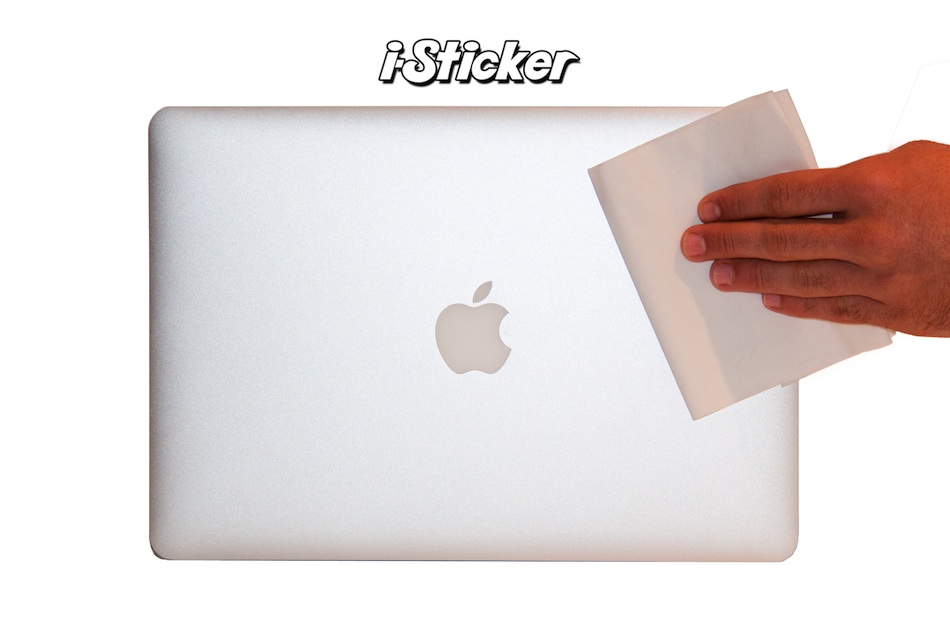 Sticker MacBook step 1