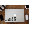 LEGO - Stickers MacBook évolution LEGO