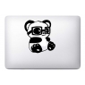 Sticker Panda Lunettes pour MacBook