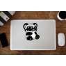 Sticker Panda Lunettes pour MacBook