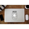 Stickers Bocal Lumineux pour MacBook