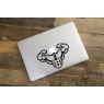 Stickers Muscles pour MacBook