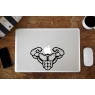 Stickers Muscles pour MacBook