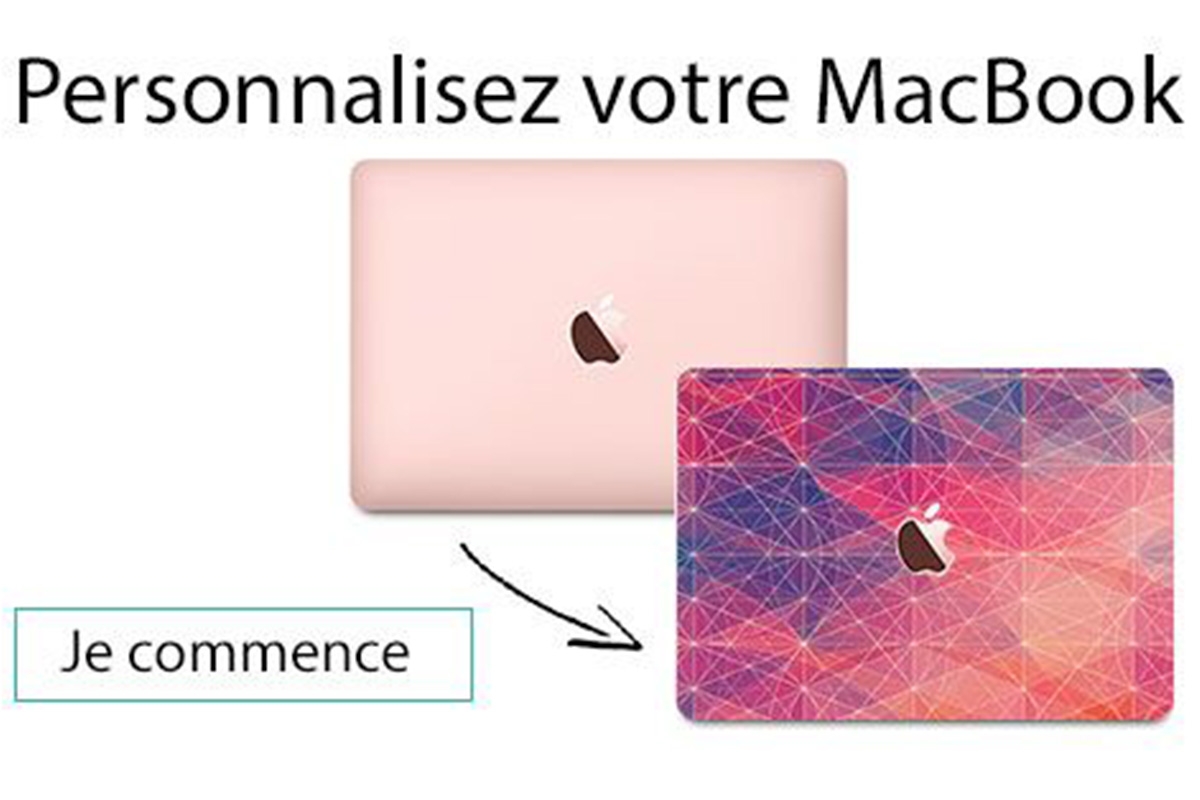Sticker pour MacBook sur mesure