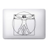 Stickers MacBook Homme de Vitruve
