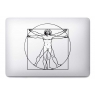 Stickers MacBook Homme de Vitruve