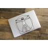 Stickers MacBook Homme de Vitruve