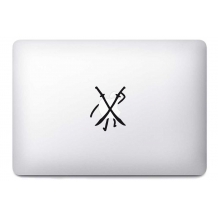 Stickers pour MacBook Samouraï