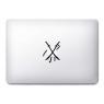 Stickers pour MacBook Samouraï