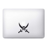 Stickers pour MacBook Pirate