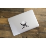 Stickers pour MacBook Pirate