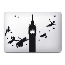 Stickers pour MacBook Peter Pan