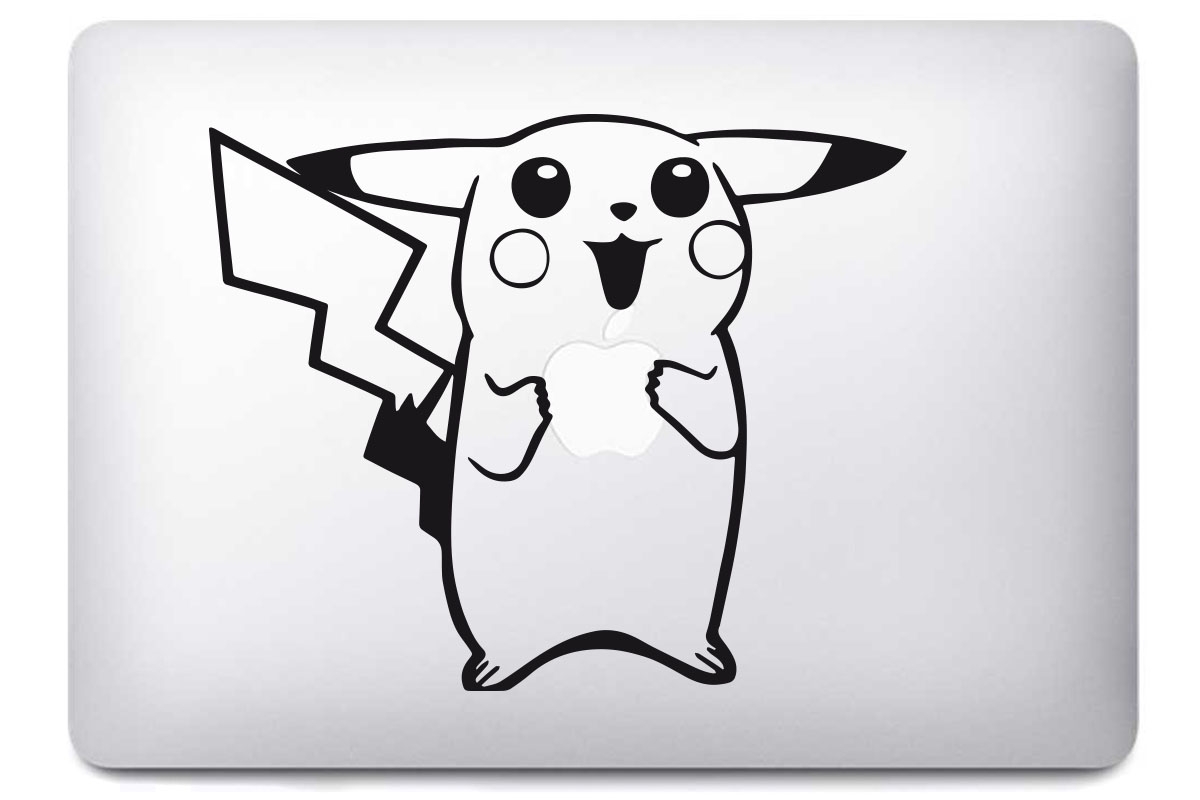 Stickers pour MacBook Pikachu