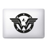 Stickers Wonder Woman pour MacBook Pro Air