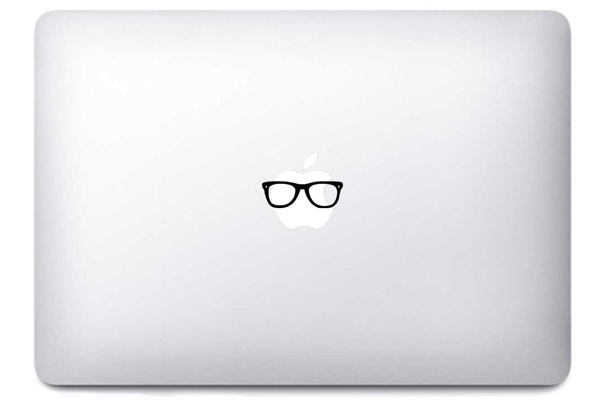 Sticker Lunettes pour MacBook et iPad