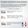 Stickers MacBook Corse