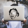 Stickers Einstein pour MacBook