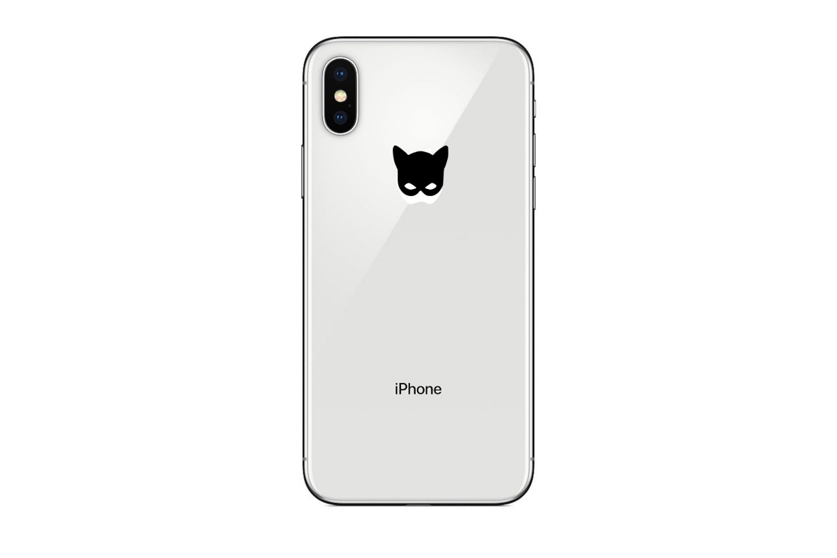 Autocollant Cat Woman pour iPhone