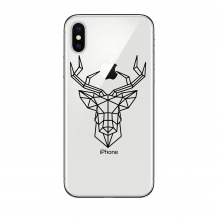 Autocollant Cerf Origami pour iPhone