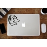 Stickers Jacques Chirac pour MacBook Pro Air