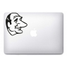 Stickers Jacques Chirac pour MacBook Pro Air