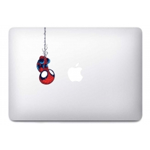 Sticker Cute Spiderman pour MacBook et PC