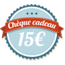 Chèque cadeau 15€