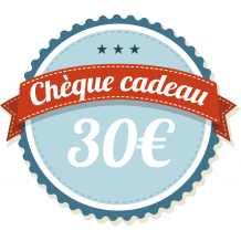 Ch&egrave;que cadeau 30&euro;