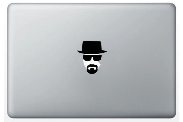 Stickers Heisenberg - Breaking Bad pour MacBook