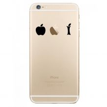 Autocollant Pomme Croquée pour iPhone