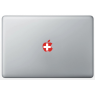 Sticker Drapeau Pays pour MacBook