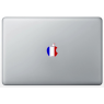 Sticker Drapeau Pays pour MacBook