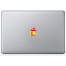 Sticker Drapeau Pays pour MacBook