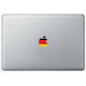 Sticker Drapeau Pays pour MacBook