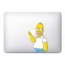 MacBook Homer Simpson