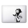 Sticker Blanche Neige Foulard pour MacBook