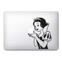 Autocollant blanche neige