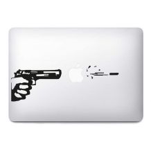 Stickers Pistolet MacBook