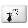 Stickers Fillettes bulles Mac
