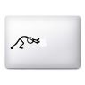 Stickers stick man mac