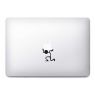 Stickers porte pomme apple