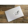 Stickers Tire Pomme MacBook