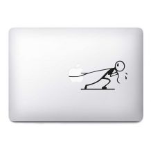 Stickers Tire Pomme MacBook