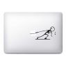 Stickers Tire Pomme MacBook