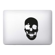 Stickers tête de mort Mac