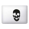 Stickers tête de mort Mac