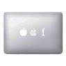 Sticker "Pomme croquée" pour Macbook