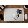 Singe Banksy Bombe MacBook