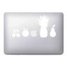 Autocollant "Fruits" pour MacBook Apple