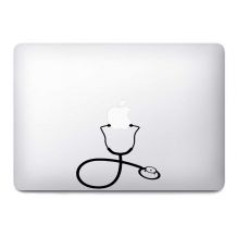 Sticker stéthoscope pour Mac